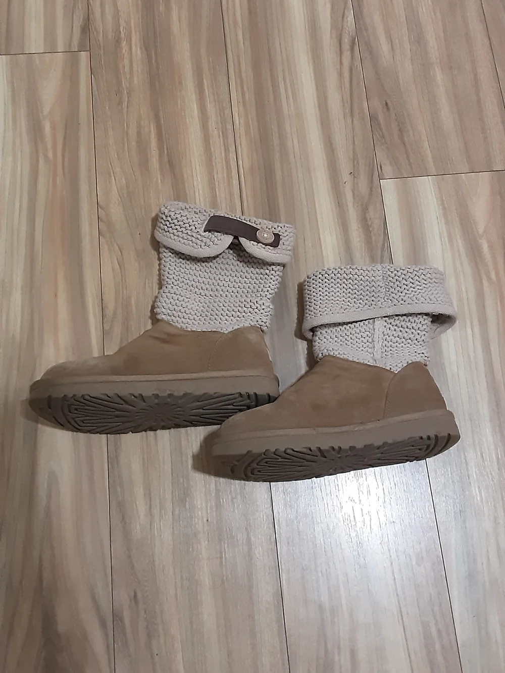UGG Shania Pullover Knit Cuff Suede Boot